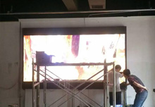 銳彩承建漯河郵政大酒店LED顯示屏竣工！